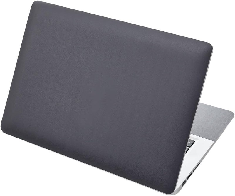 AORTDES Laptop Skin Sticker Decal 15-15.6 Inches, Universal Reusable Vinyl Sticker for 12.1 13 13.3 14 15.4 Inches Netbook/Notebook PC, Waterproof & Scratch-Resistant (Dark Gray) - Image 1